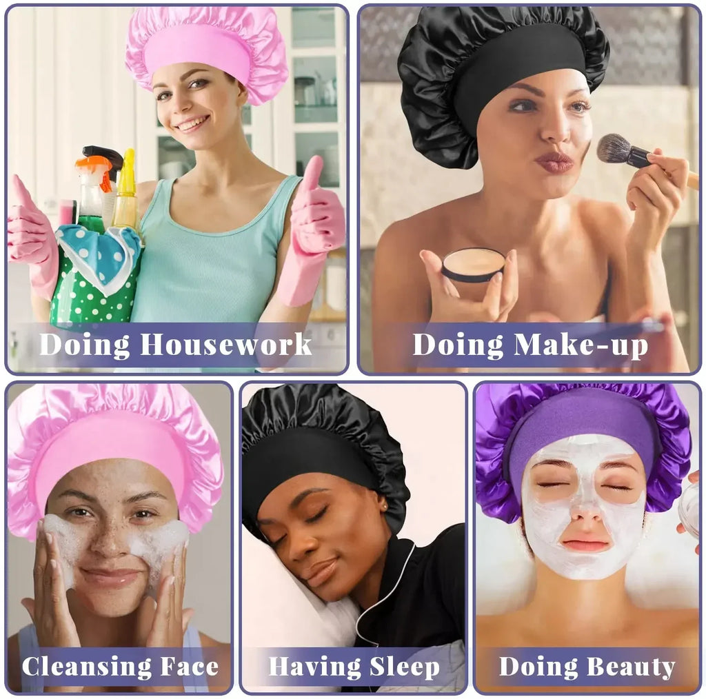 Satin Silk Sleep Bonnet