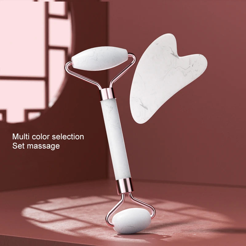 Facial Roller & Gua Sha Set