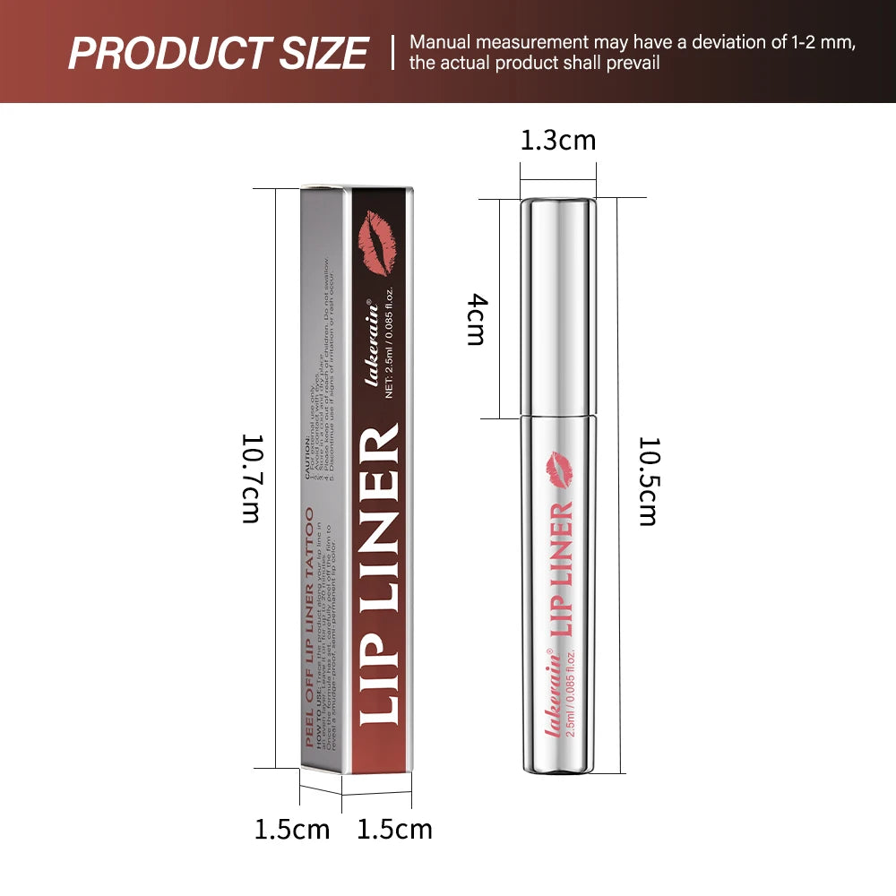 WatePeel-Off Lip Liner Long Lasting
