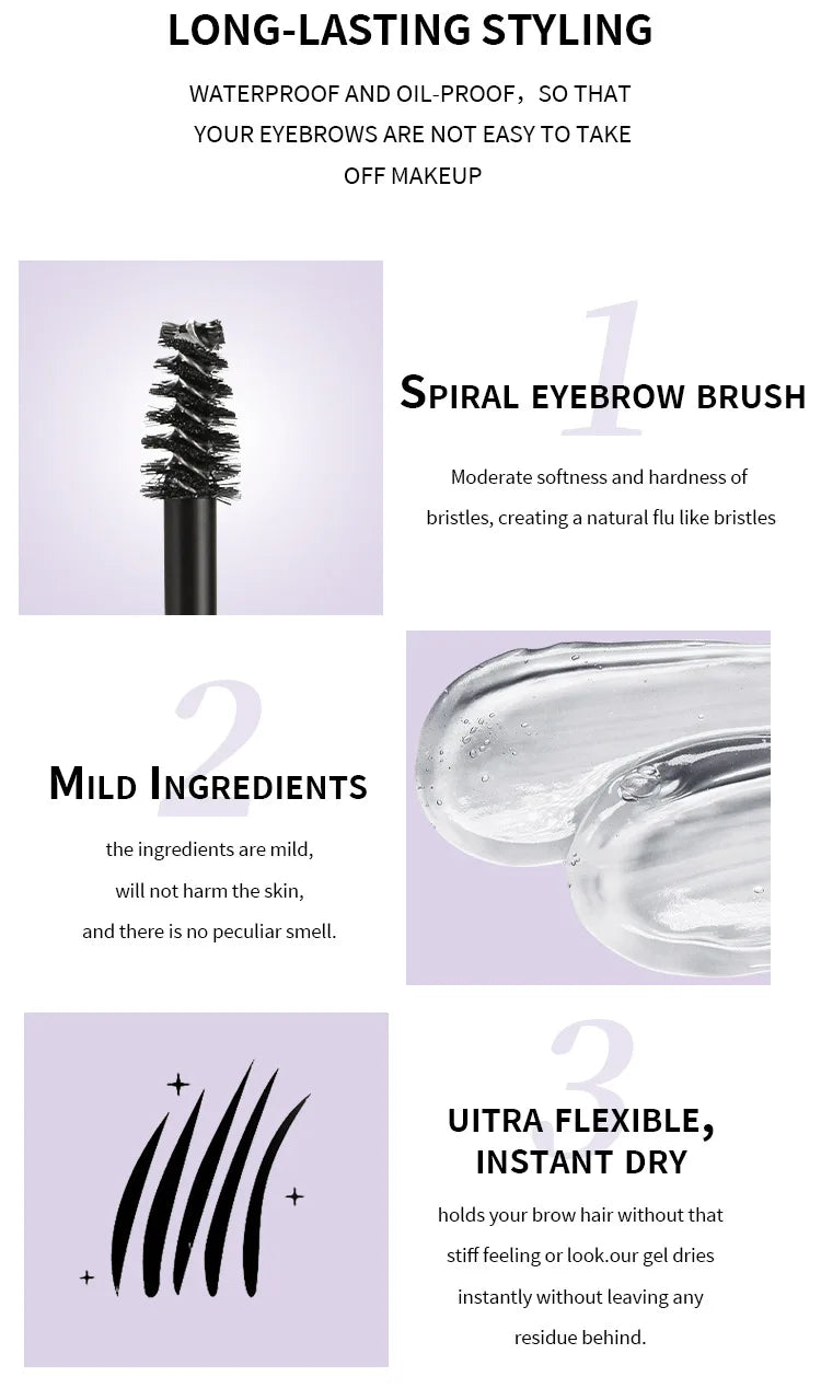 Eyebrow Gel Long-lasting