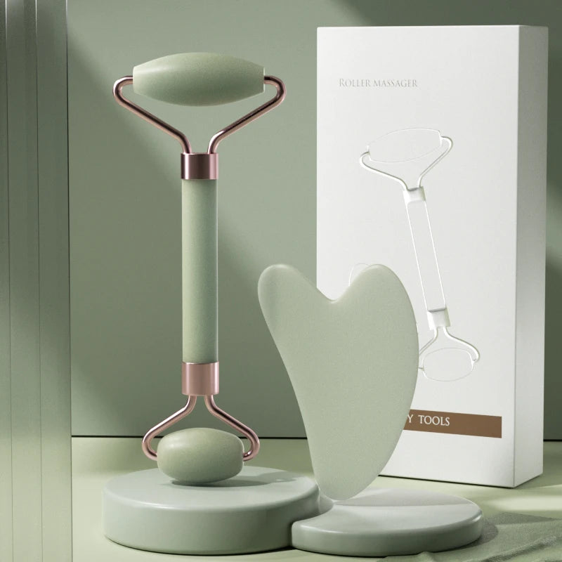 Facial Roller & Gua Sha Set
