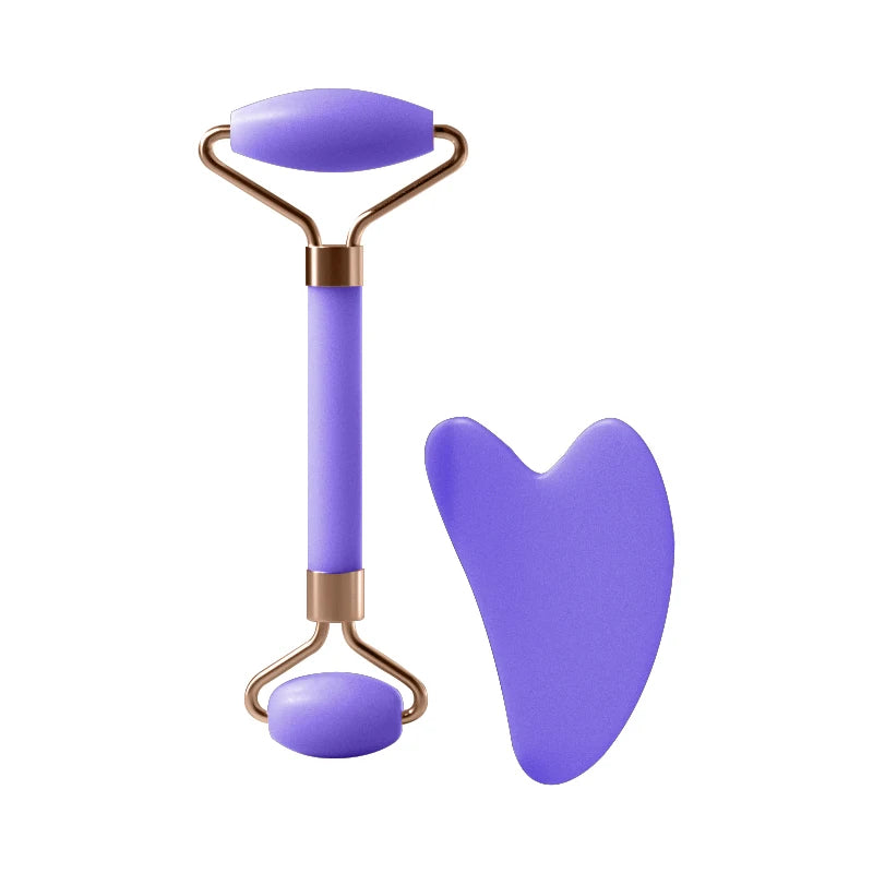 Facial Roller & Gua Sha Set